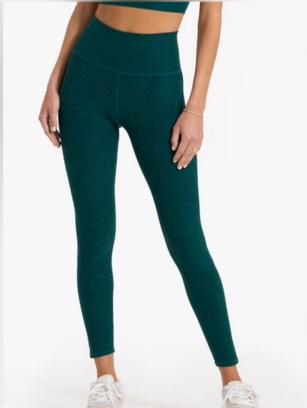 Vuori Teal High-Waist Seamless Leggings